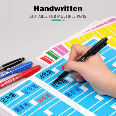 Custom A4 Cable Labels for Network and Industrial Use