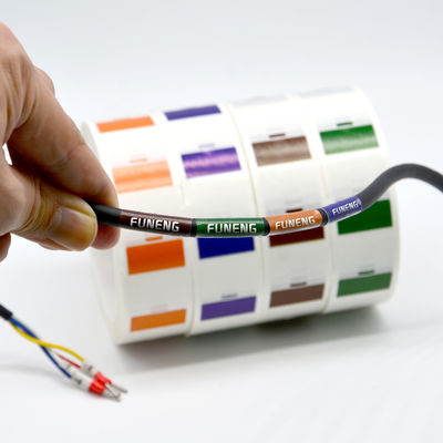 Custom Waterproof Cable Labels Industrial Strong Adhesive Stickers